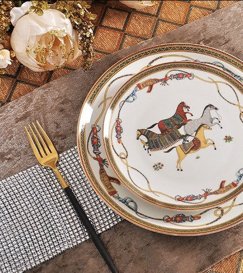 Porcelain Luxury Dinner Plates