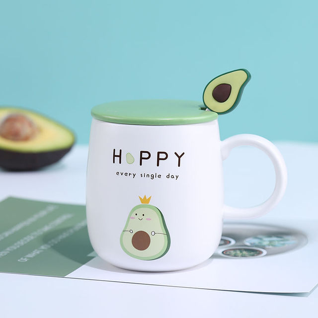 Avocado Ceramic Coffee Mug