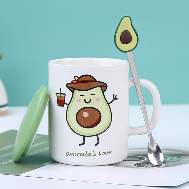 Avocado Ceramic Coffee Mug