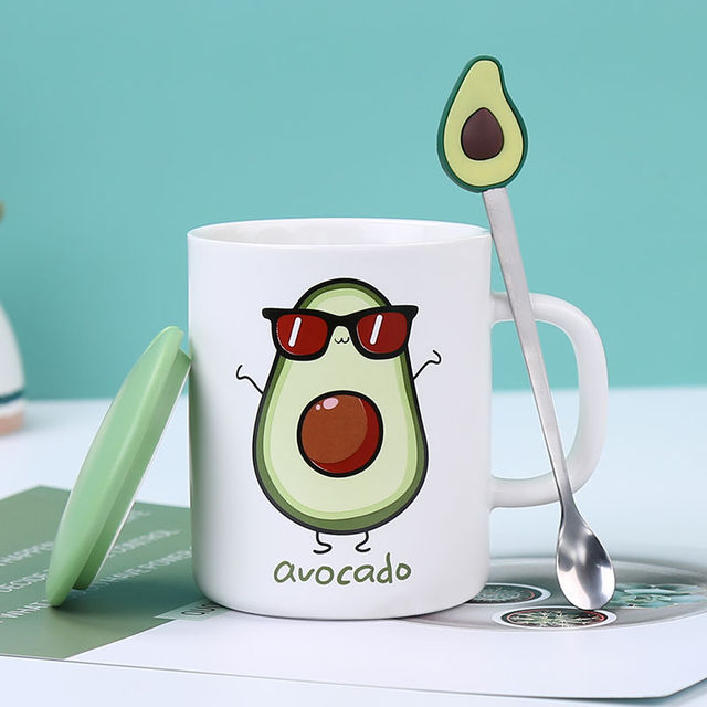 Avocado Ceramic Coffee Mug