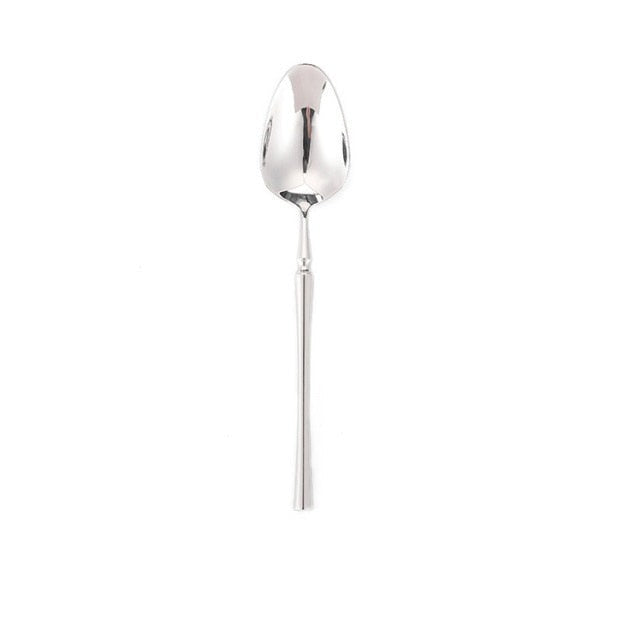 Bright Silver  Stainless Steel Luxury Cutlery