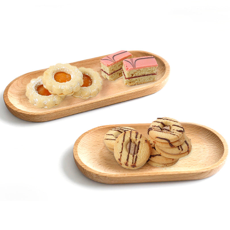Japanese Beech Wood Plate