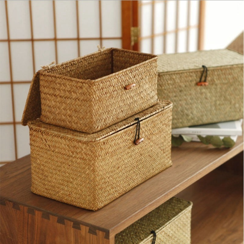 Seaweed Hand-woven Storage Box