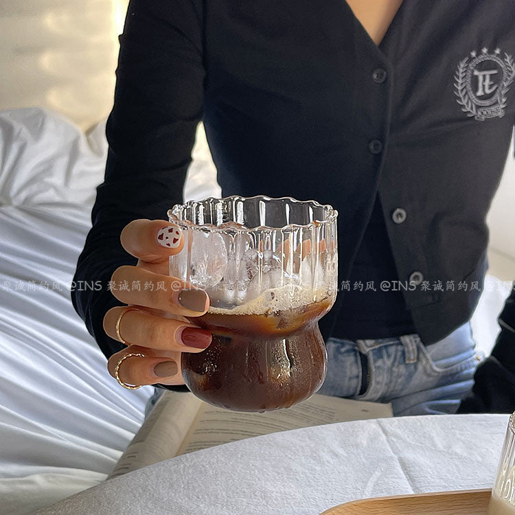 Glass Retro Coffee Cups