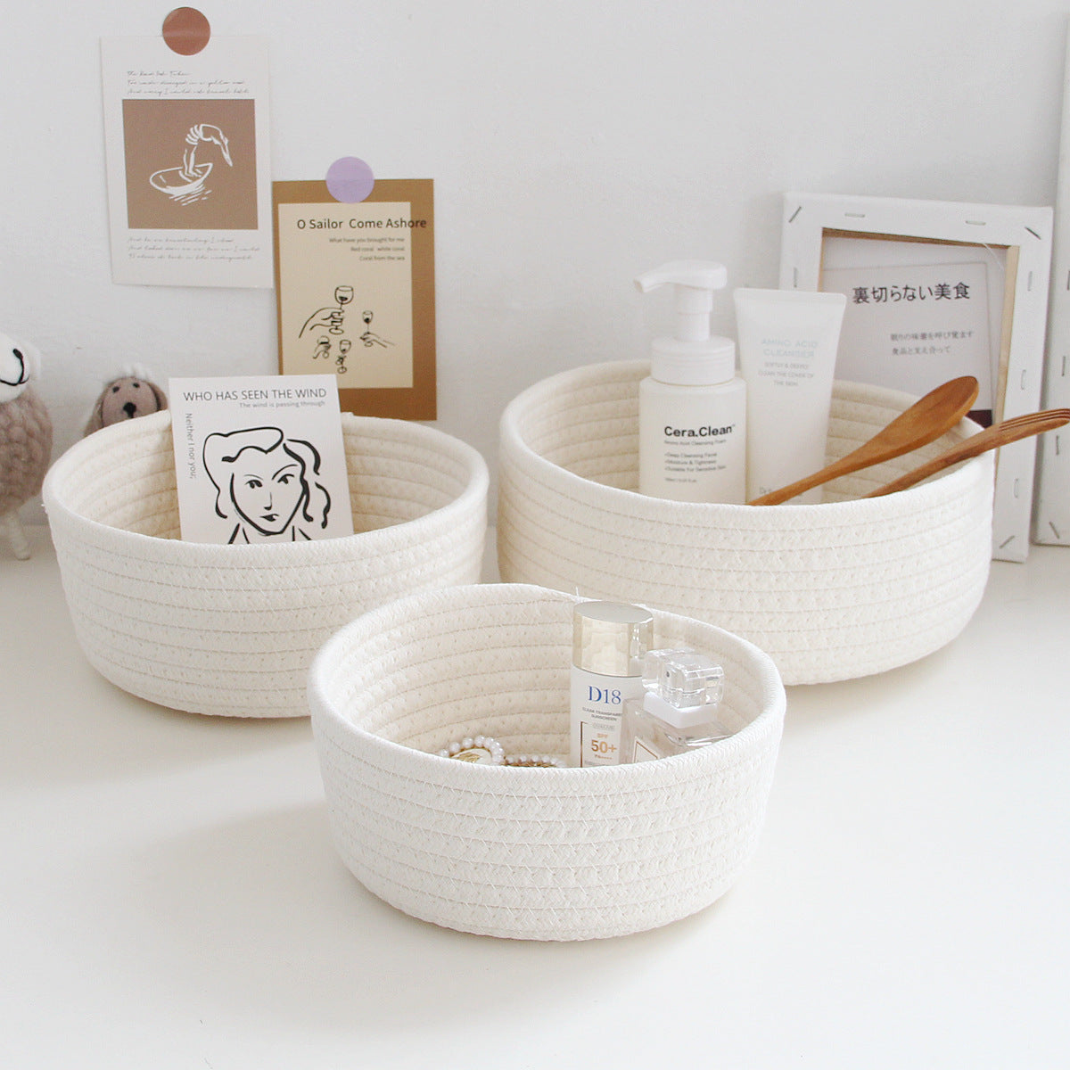 Nordic Handmade Woven Storage Basket